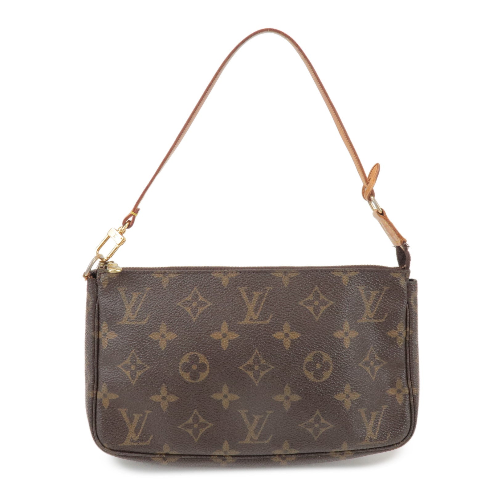 Louis Vuitton Monogram Pochette Accessoires Pouch Hand Bag M51980