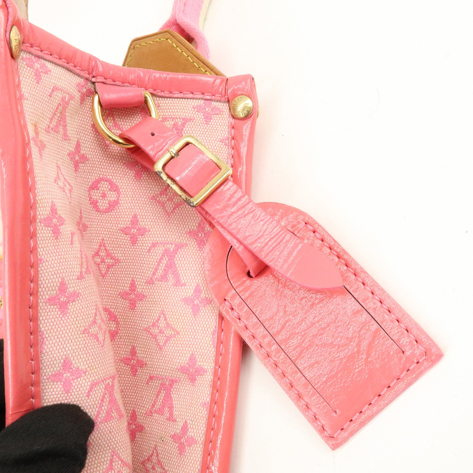 Louis Vuitton Monogram Mini Sac Catherine Hand Bag Pink M92930