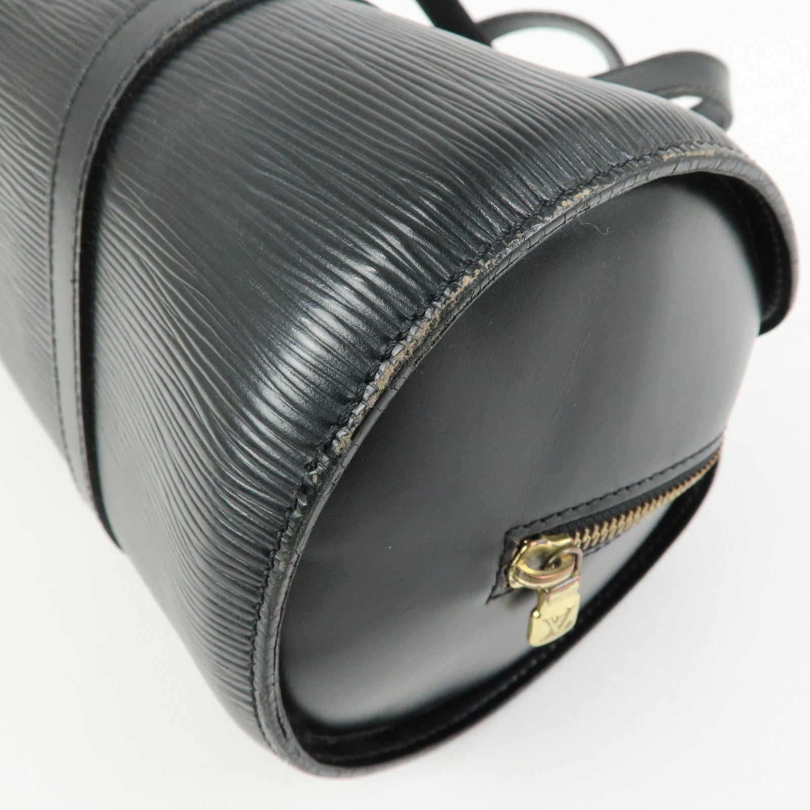 Louis Vuitton Epi Soufflot Shoulder Bag Hand Bag Noir M52222