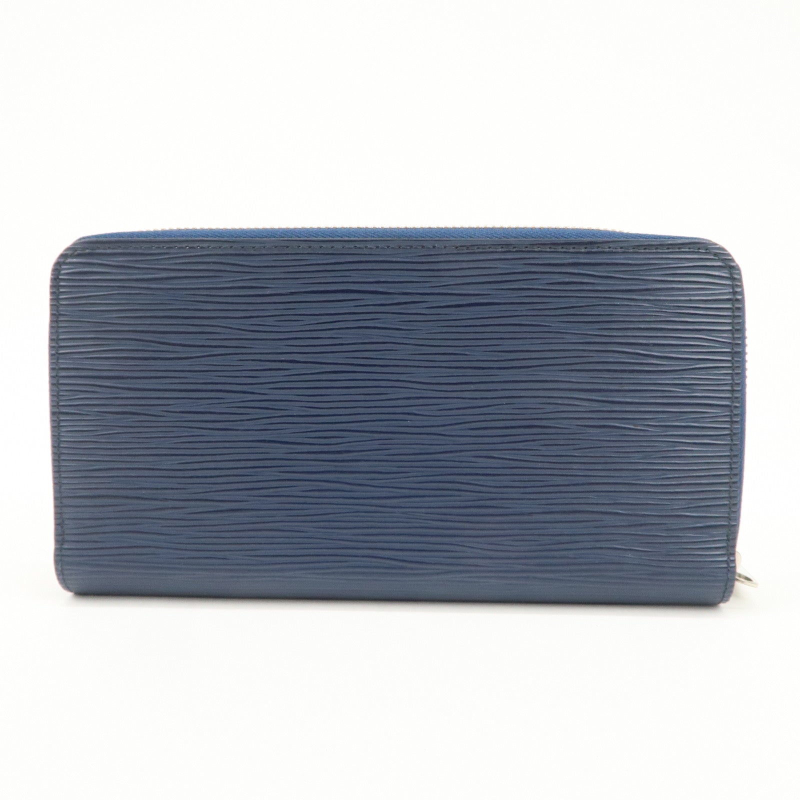 Louis Vuitton Epi leather Zippy Long Wallet Andigo Blue M61873 Used