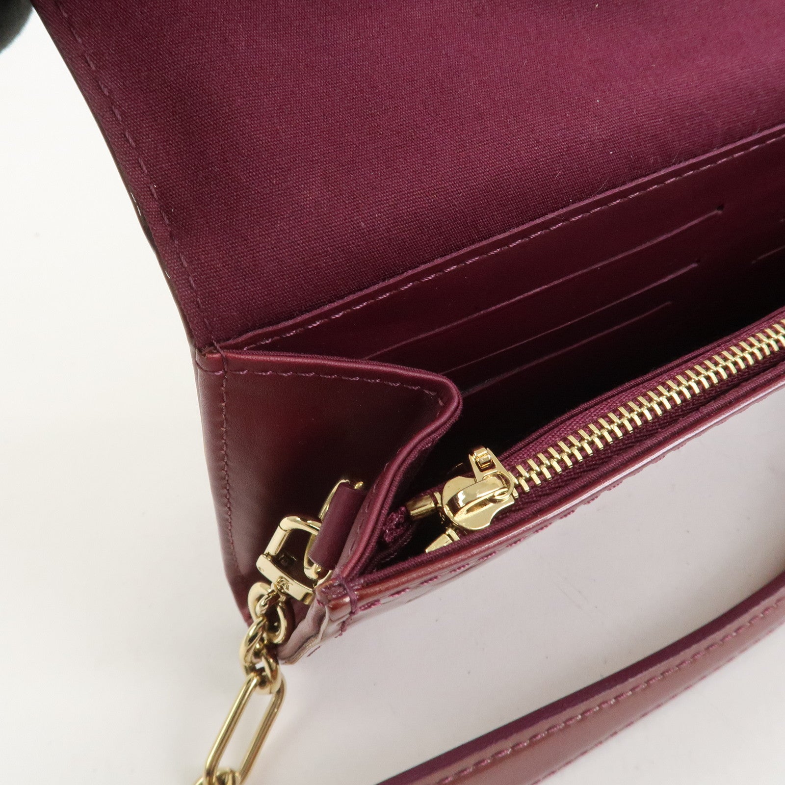 Louis Vuitton Monogram Vernis Sunset Boulevard Hand Bag M93571