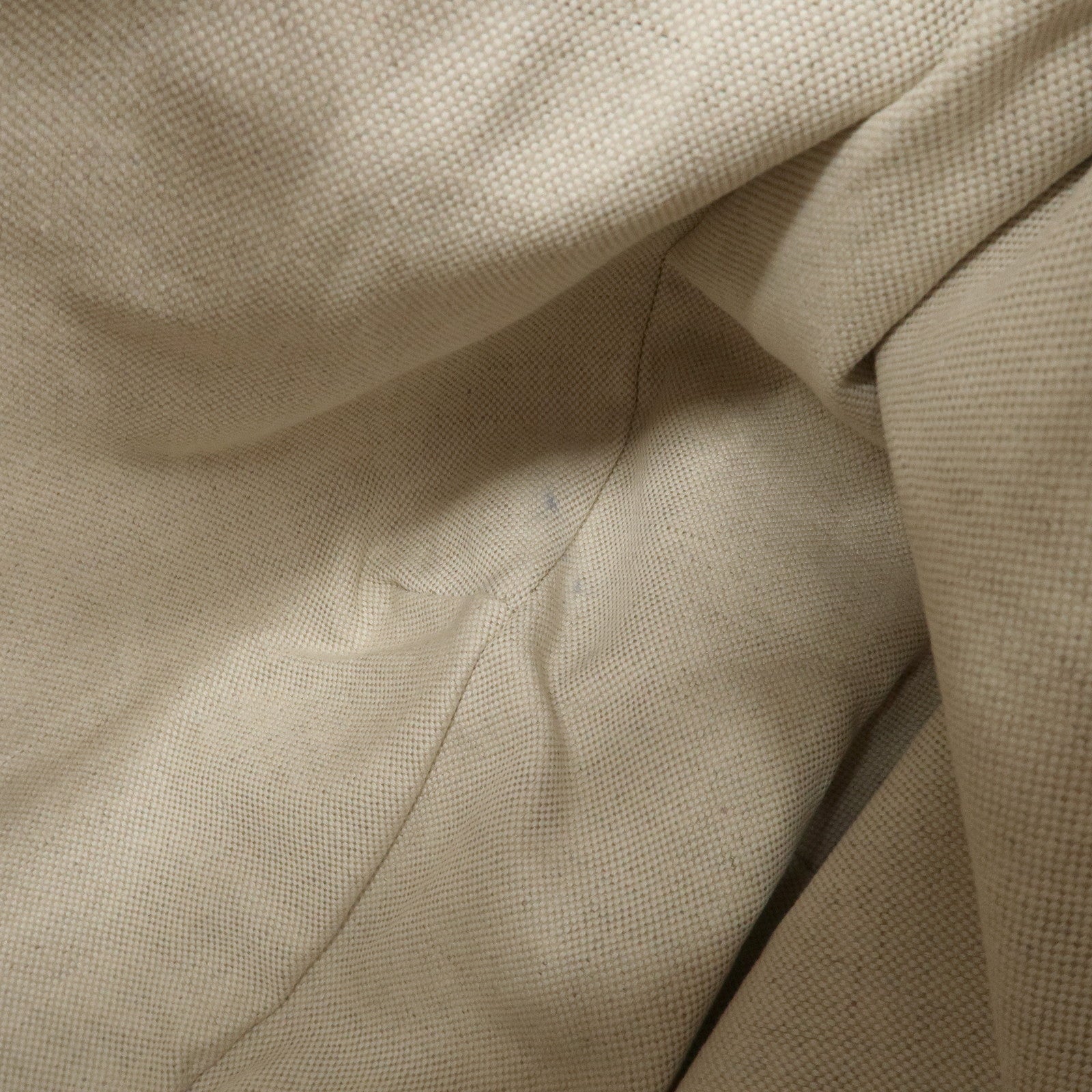 GUCCI Sukey Interlocking G GG Canvas Leather Shoulder Bag Beige