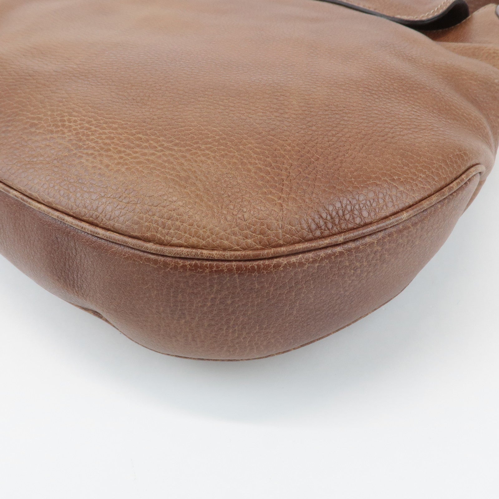 GUCCI New Pelham Leather 2Way Bag Shoulder Bag Brown 223955 Used