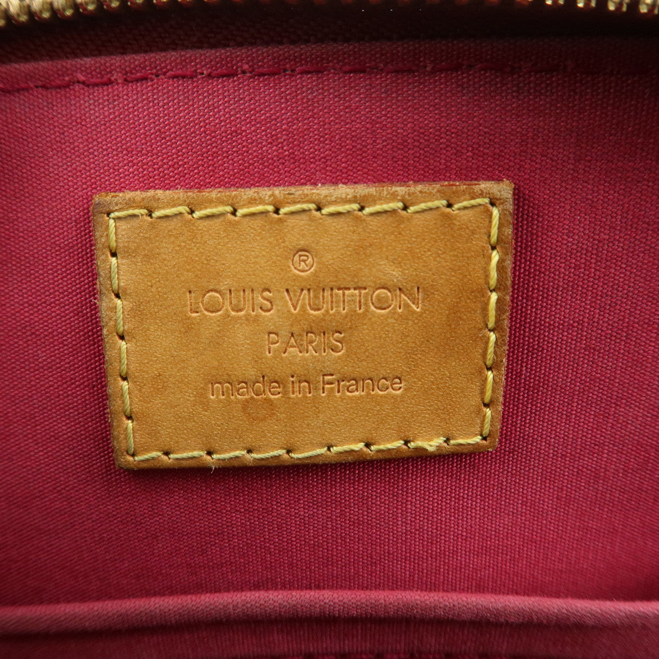 Louis Vuitton Monogram Vernis Alma BB 2Way Bag Rose Indien M91771 Used