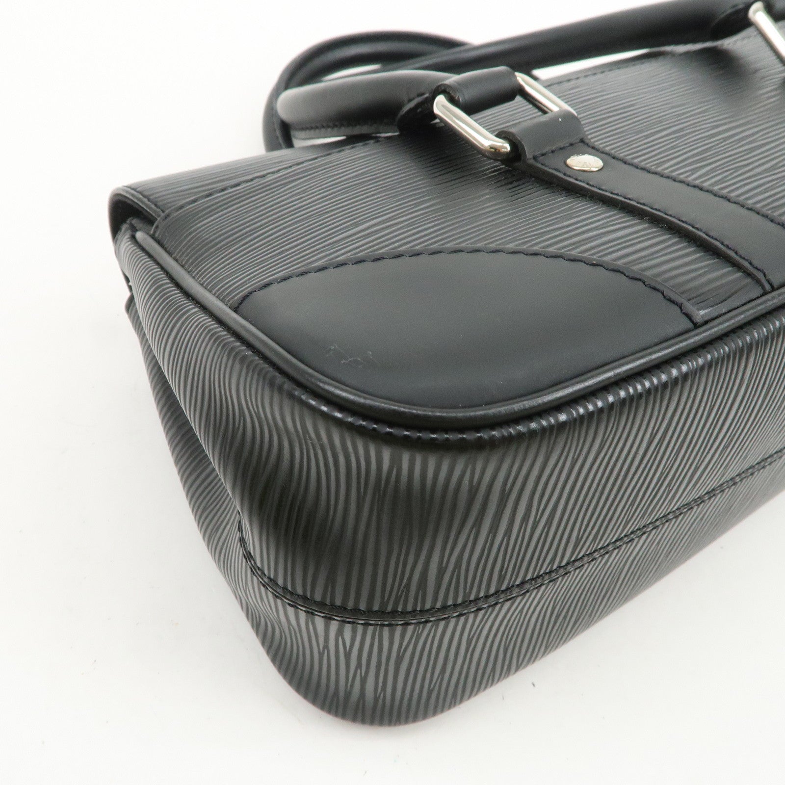 Louis Vuitton Epi Segur PM Hand Bag Noir Black M58822