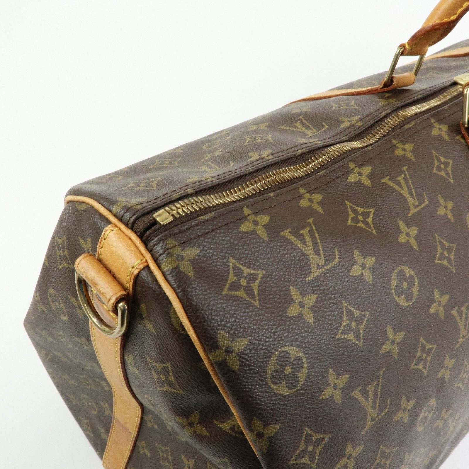 Louis Vuitton Monogram Keep All Bandouliere 60 Boston Bag M41412