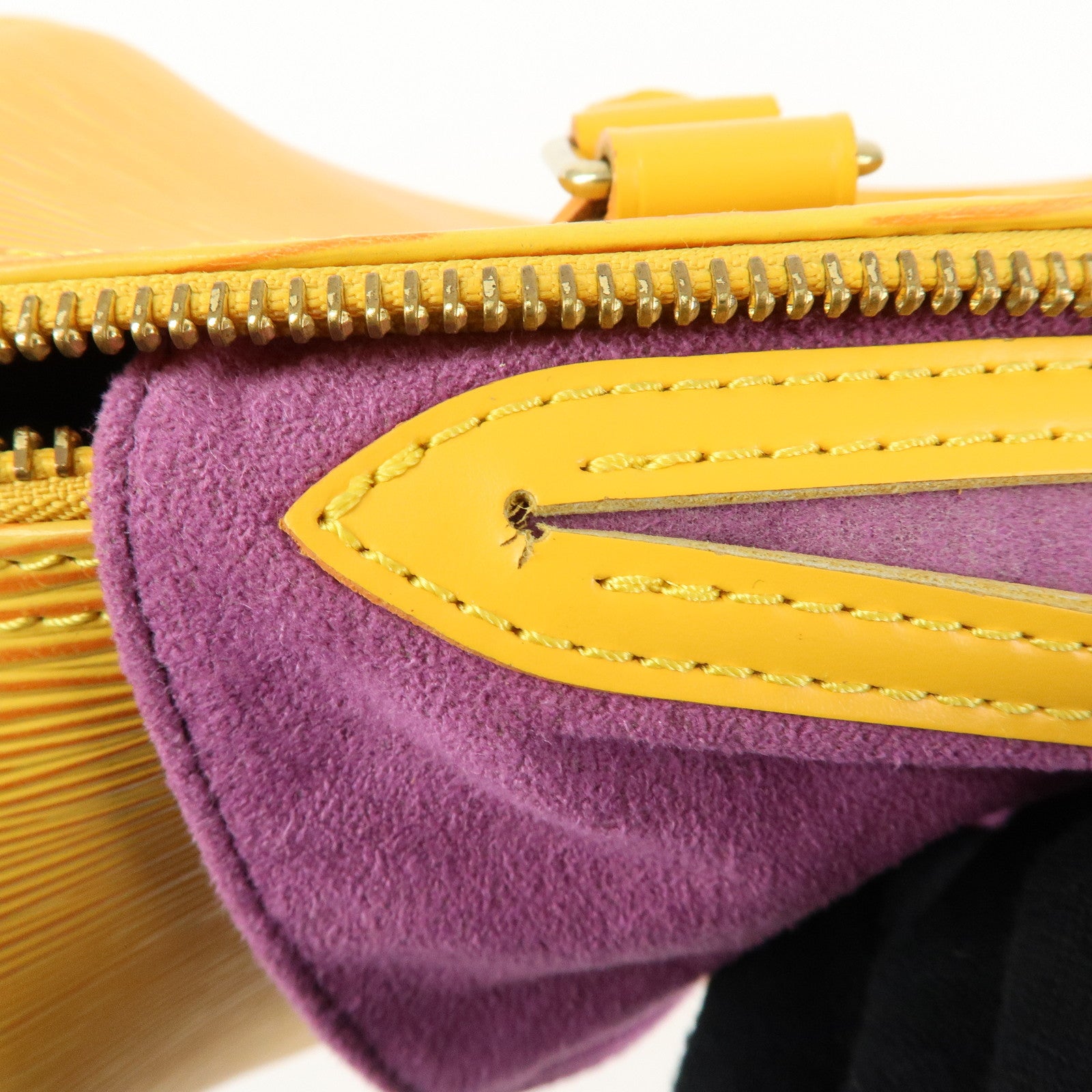 Louis Vuitton Epi Speedy 25 Boston Bag Hand Bag Yellow M43019