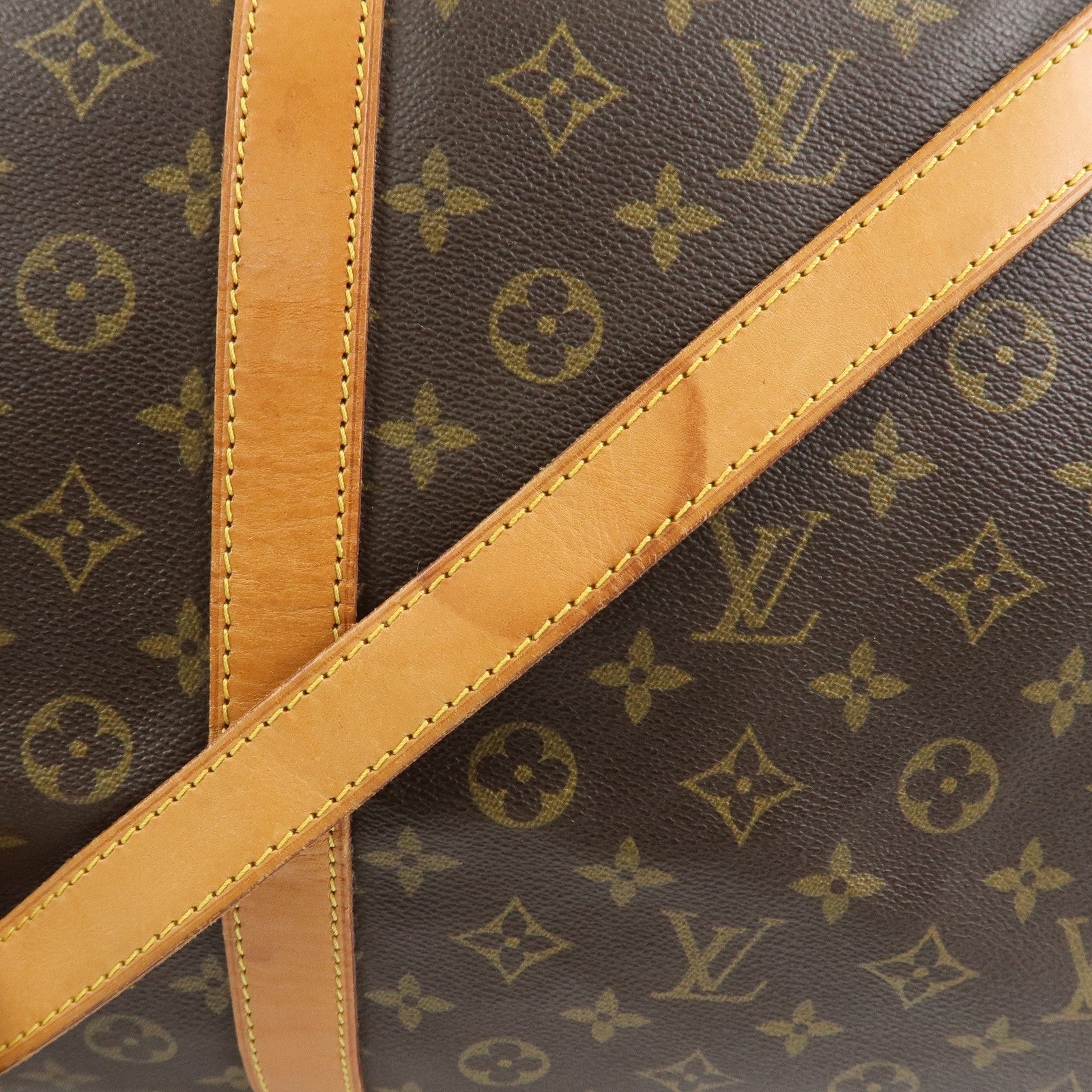 Louis Vuitton Monogram Keep All Bandouliere 60 Boston Bag M41412