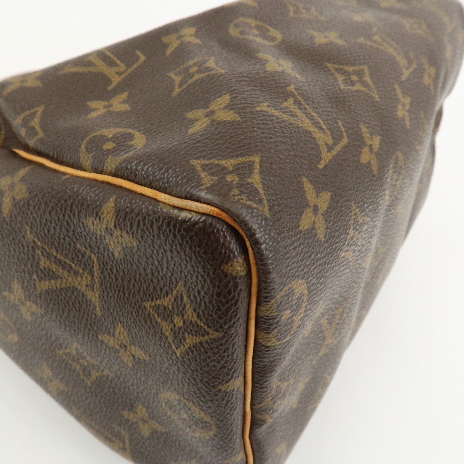 Louis Vuitton Monogram Speedy 25 Boston Bag Hand Bag Brown M41528