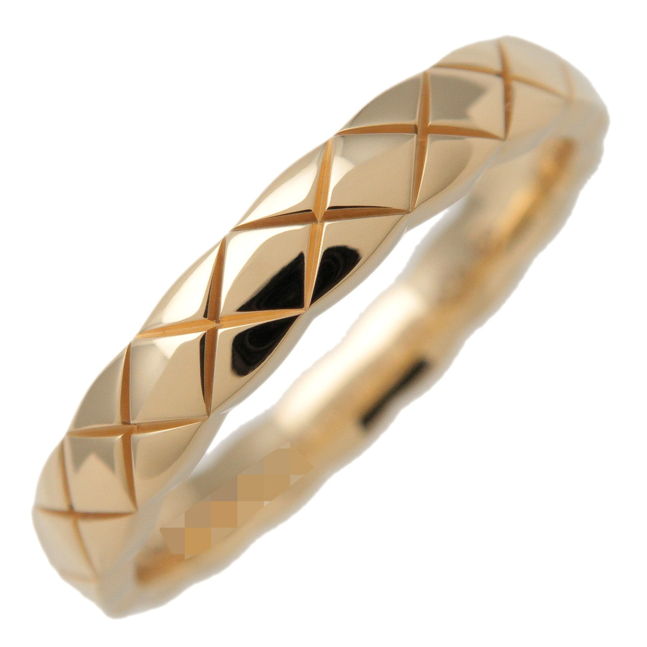 CHANEL COCO Crush Mini Ring K18 750YG Yellow Gold #53 J11794