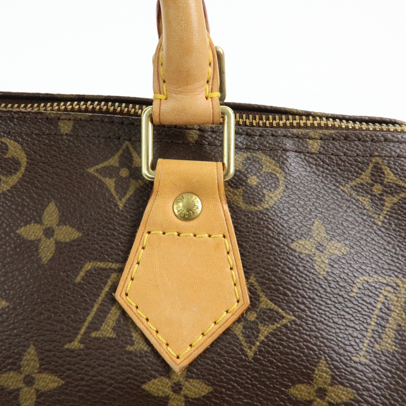 Louis Vuitton Monogram Speedy 30 Boston Bag Hand Bag Brown M41526