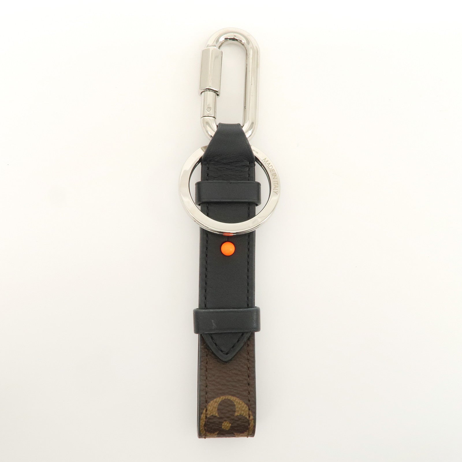 Louis Vuitton Monogram Canvas Metal Porte Cles Dragonne Key Strap MP2293