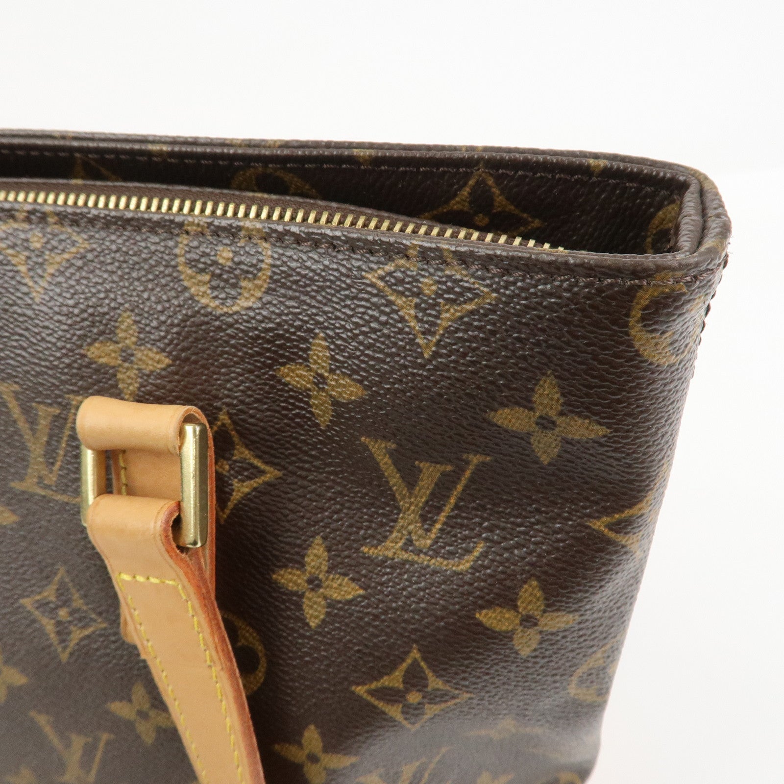 Louis Vuitton Monogram Cabas Piano Tote Bag Hand Bag M51148
