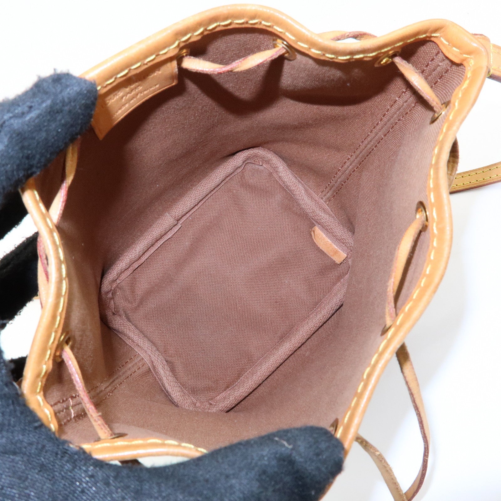 Louis Vuitton Monogram Nano Noe Shoulder Bag Crossbody Bag M41346