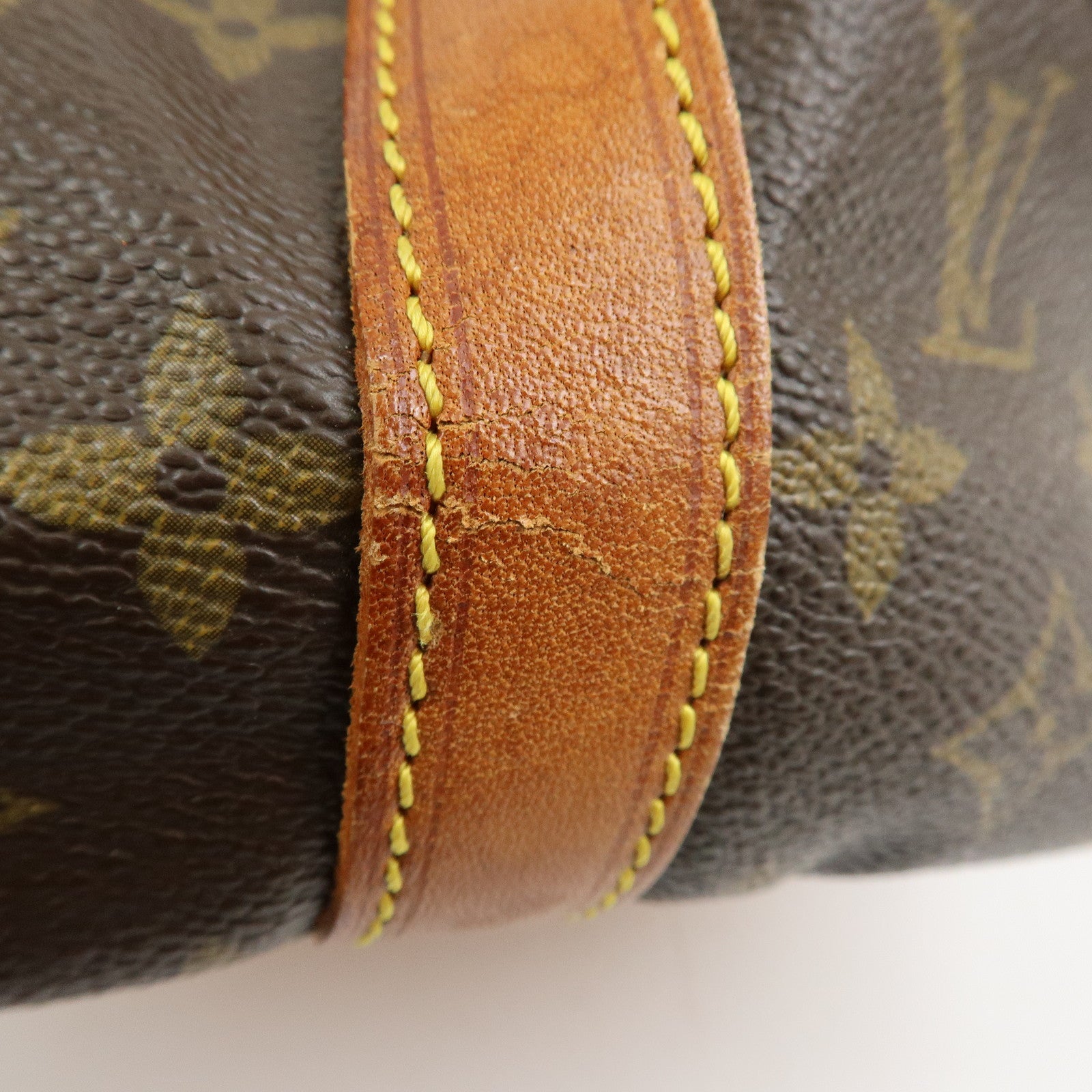 Louis Vuitton Monogram Petit Noe Canvas Shoulder Bag Brown M42226