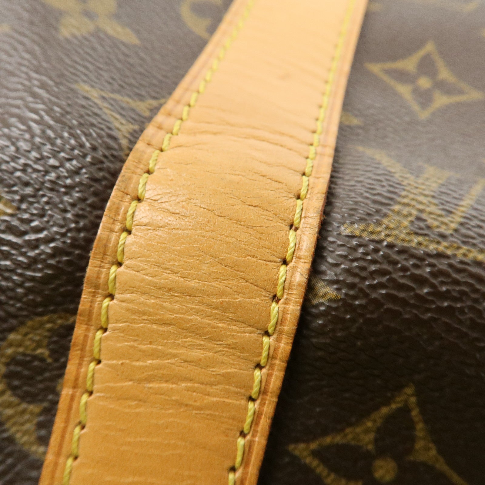 Louis Vuitton Monogram Keep All 50 Boston Bag Brown M41416 Used