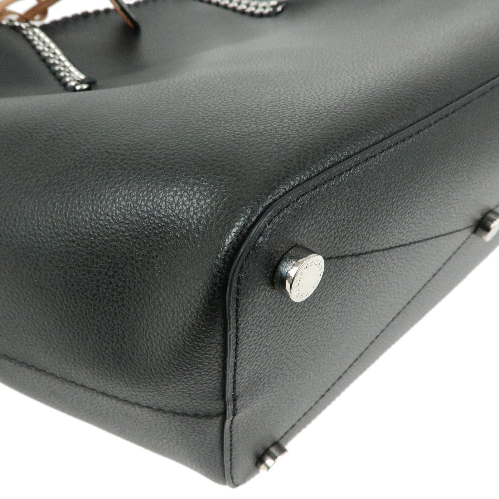 STELLA MCCARTNEY Faux Leather MIRUMツョRe-Edition Tote Bag Black