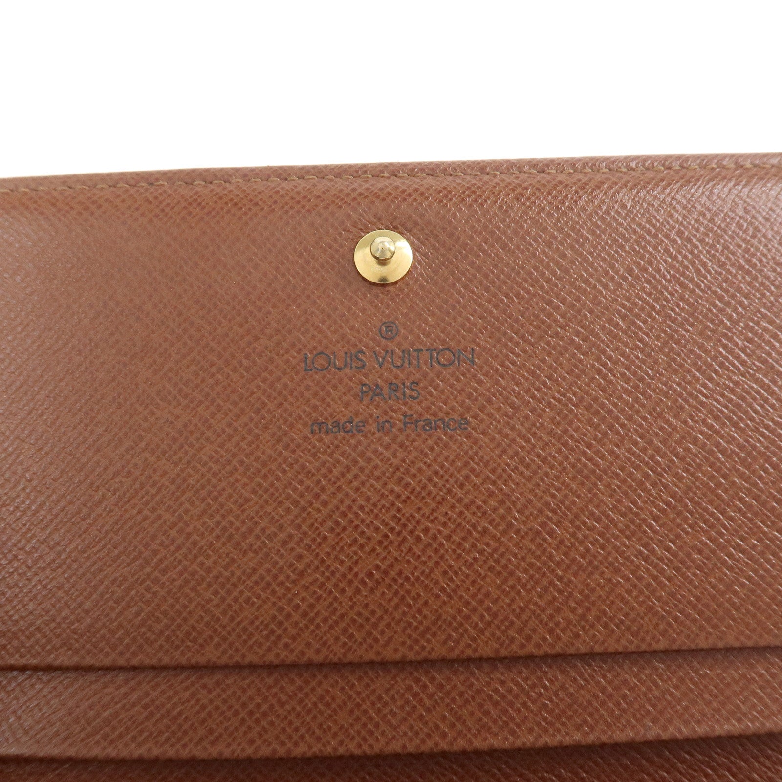 Louis Vuitton Monogram Porte Monnaie Billet Tresor Wallet M61730