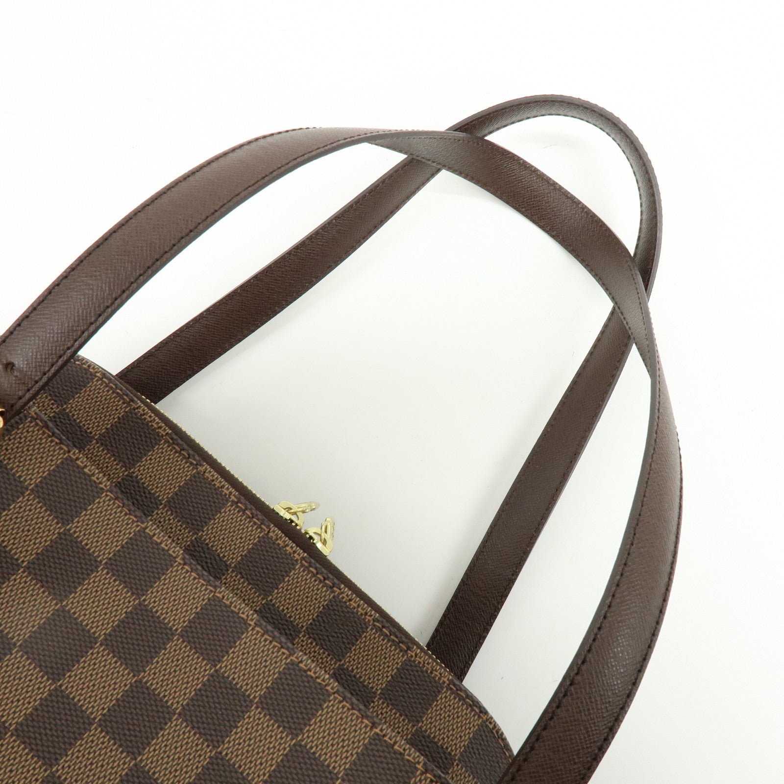 Louis Vuitton Damier Belem MM Hand Bag Damier Ebene N51174