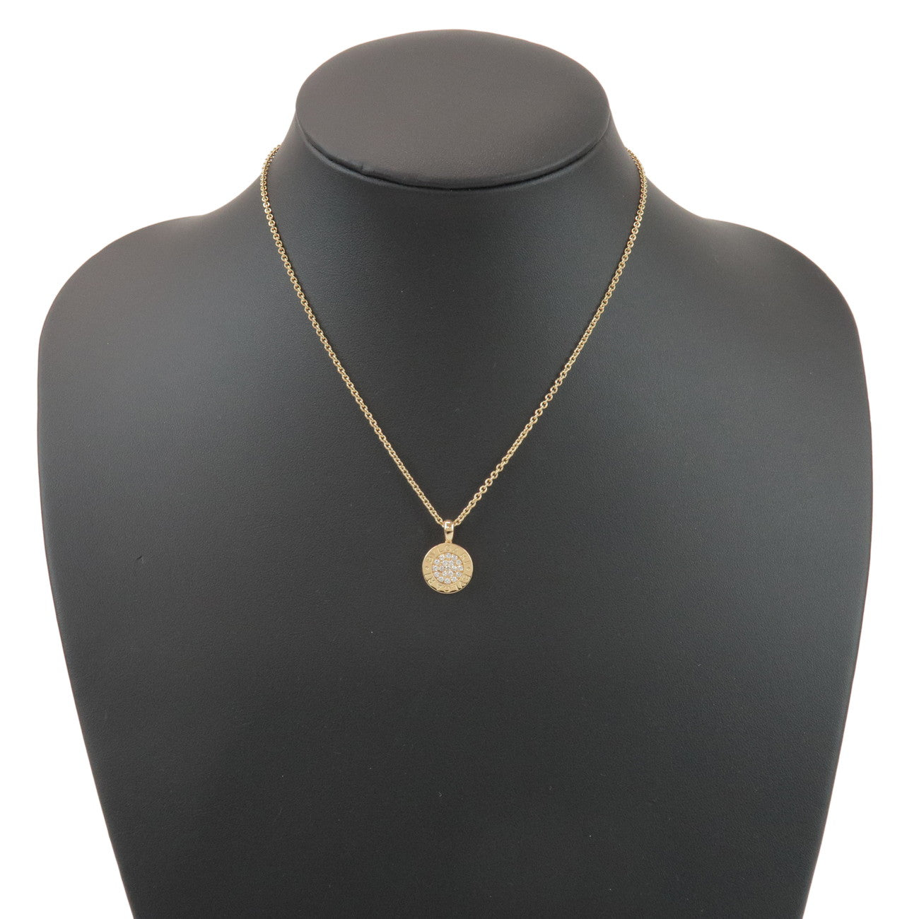 BVLGARI BVLGARI Diamond Necklace K18 750YG Yellow Gold