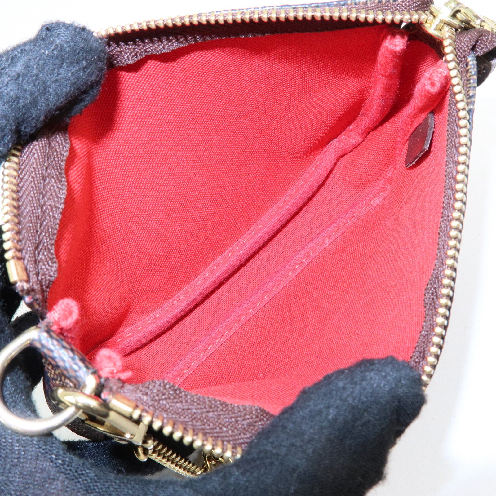 Louis Vuitton Damier Mini Pochette Accessoires Pouch N58009