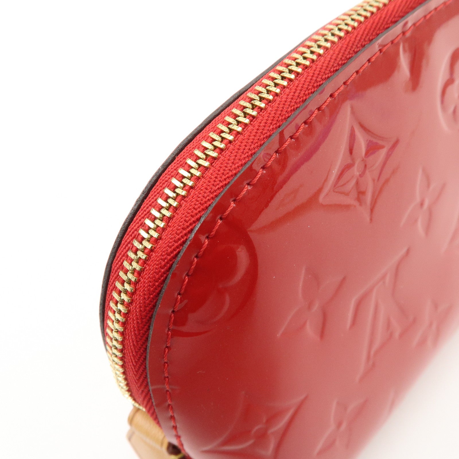 Louis Vuitton Monogram Vernis Leather Pochette Cosmetic PM M91496