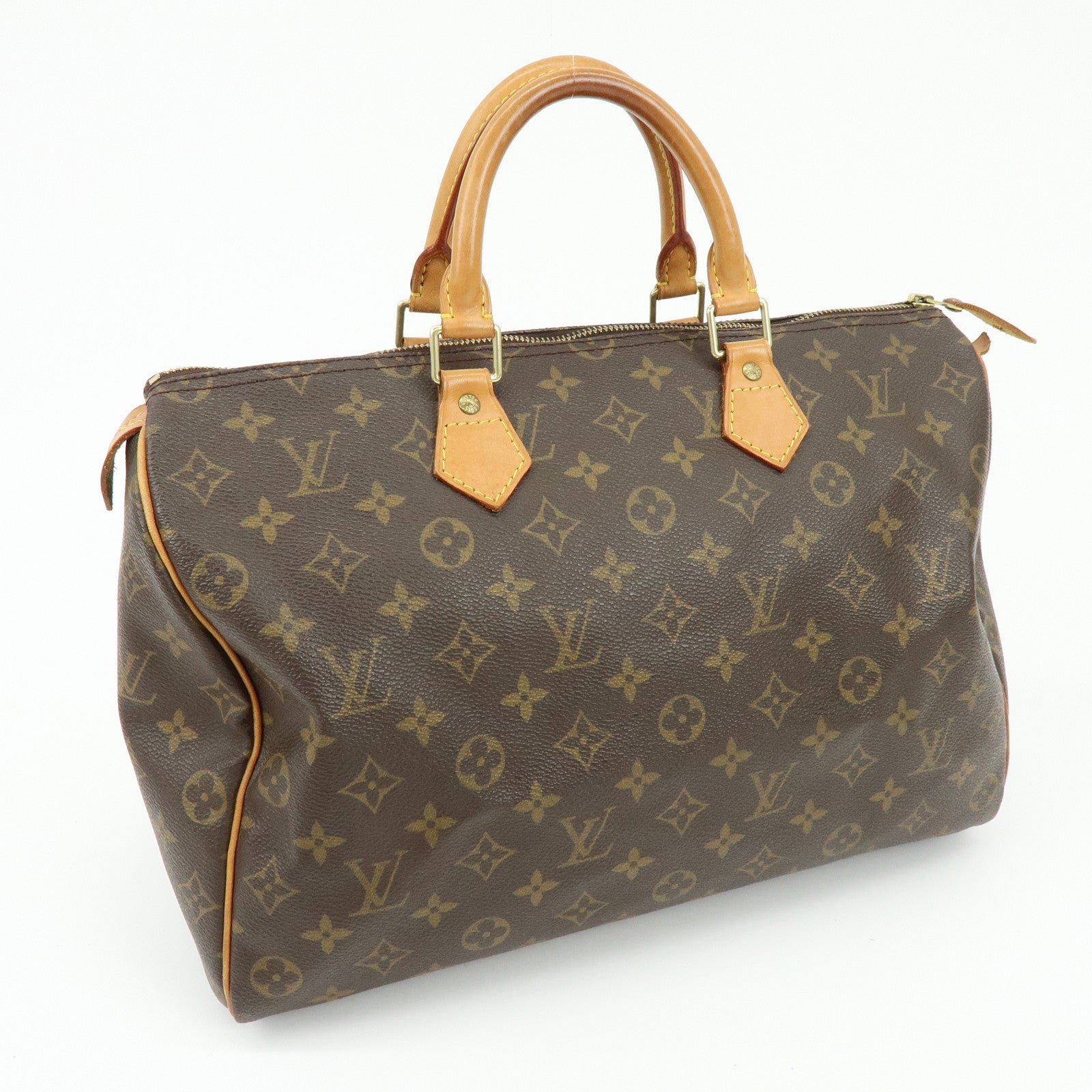 Louis Vuitton Monogram Speedy 35 Boston Bag Hand Bag M41524
