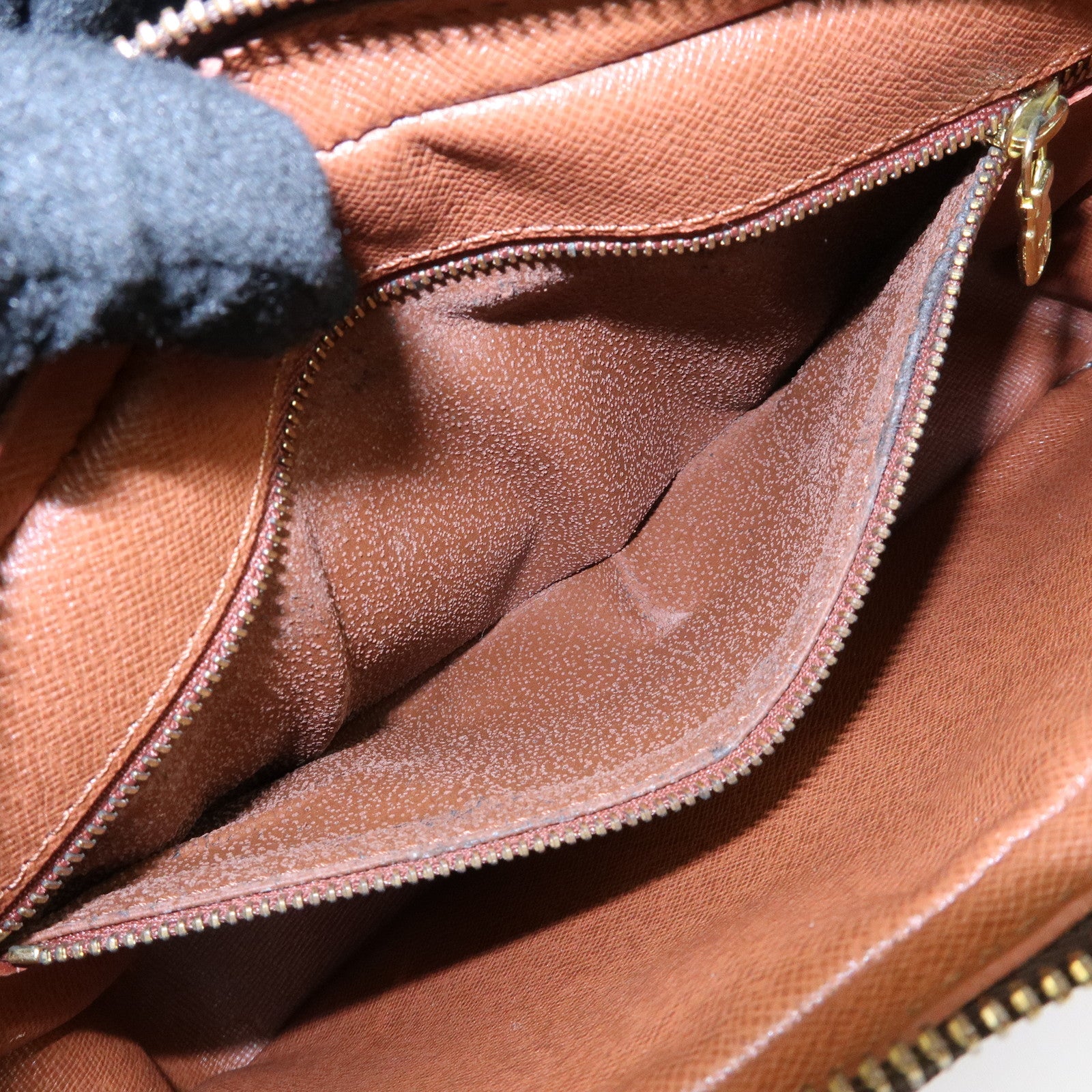 Louis Vuitton Monogram Marly Dragonne GM Clutch Bag Brown M51825