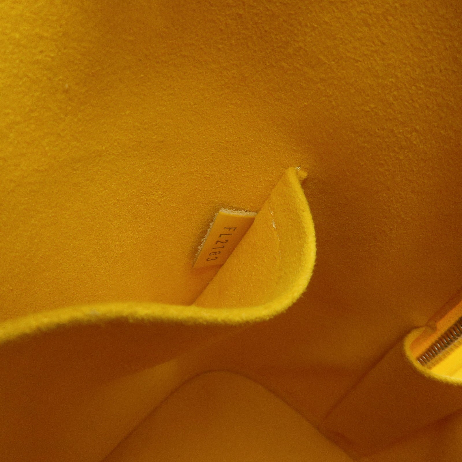 Louis Vuitton Epi Alma Epi Leather PM Hand Bag Citron M40619