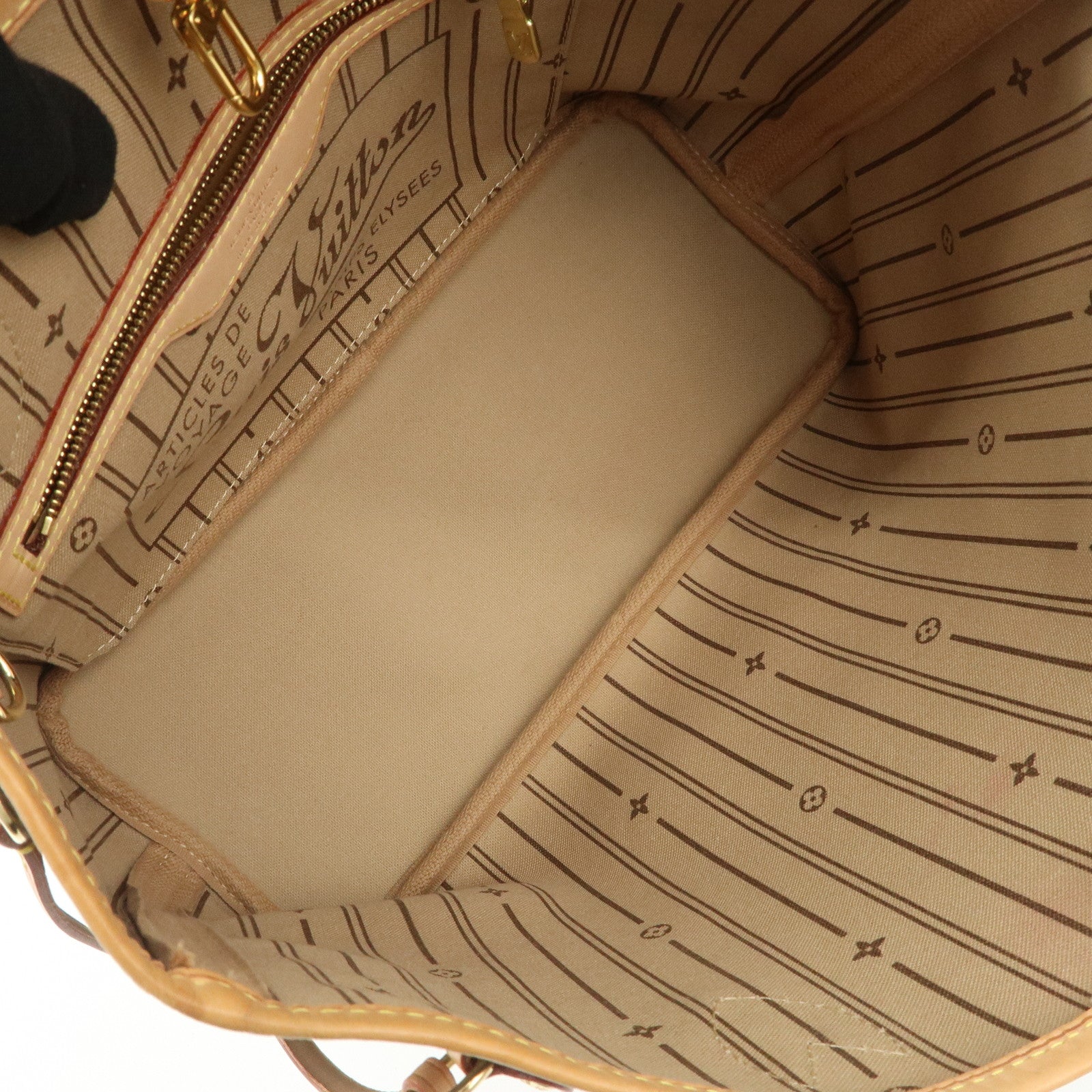 Louis Vuitton Monogram Neverfull PM Tote Bag Monogram M40155