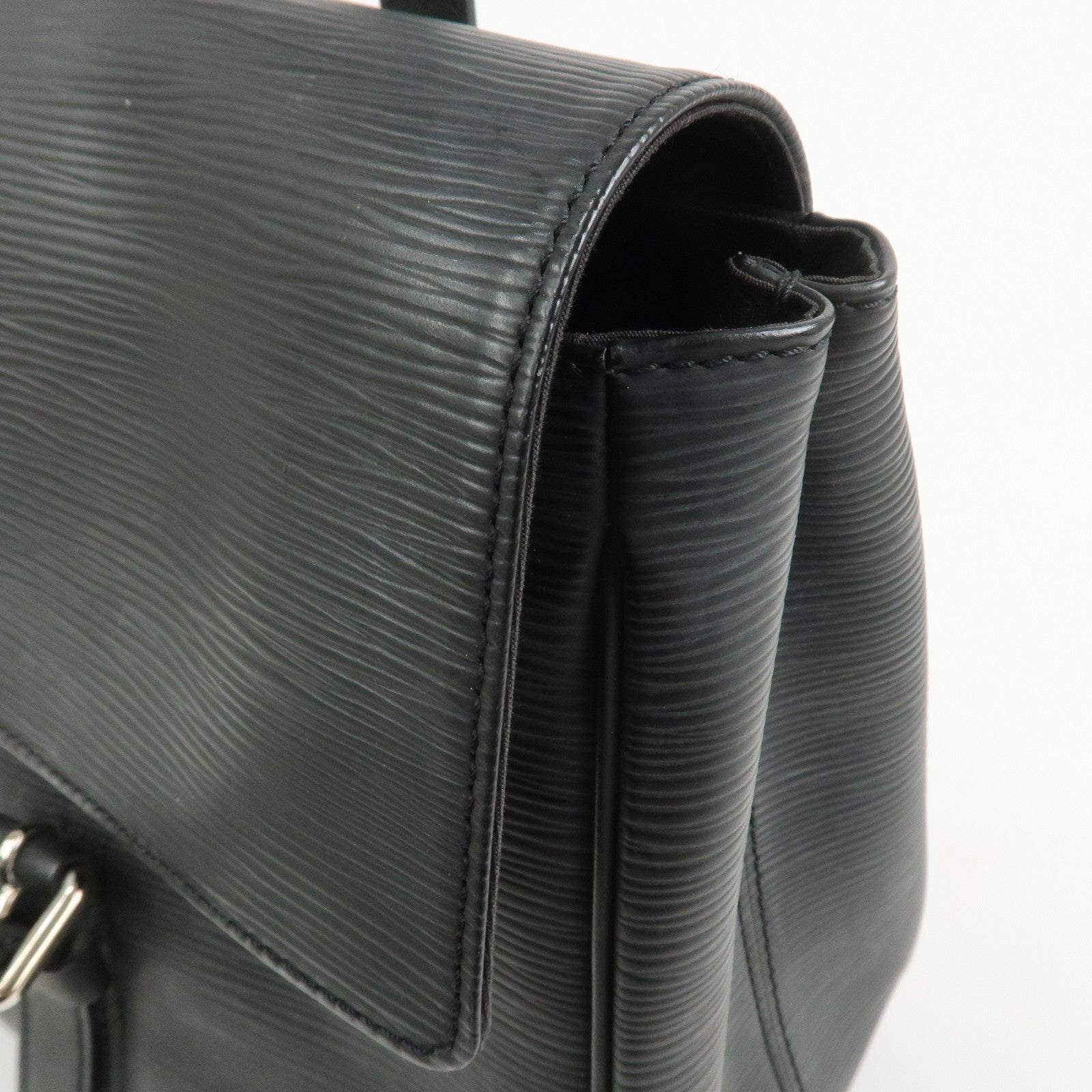 Louis Vuitton Epi Segur MM Shoulder Bag Hand Bag Noir M58862