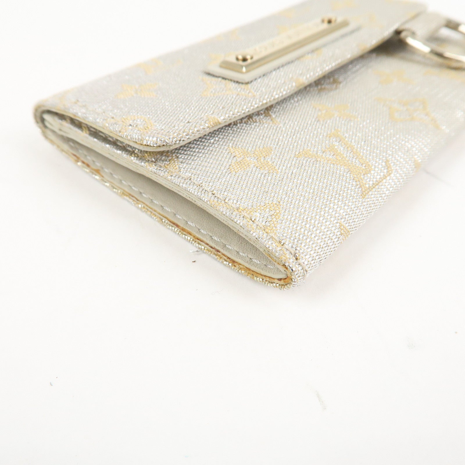 Louis Vuitton Monogram Shine Porte Monnaie Canvas Leather M92369 Used