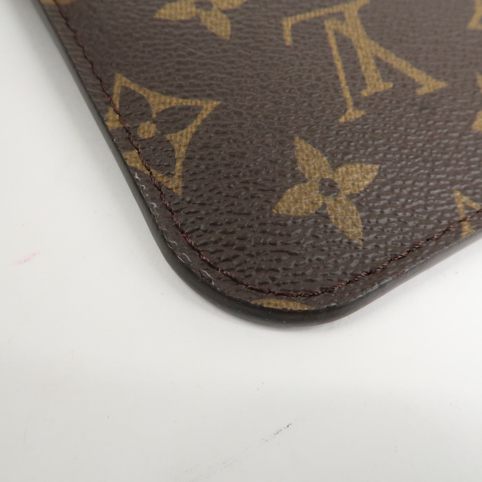 Louis Vuitton Monogram Pouch for Neverfull MM Brown Used