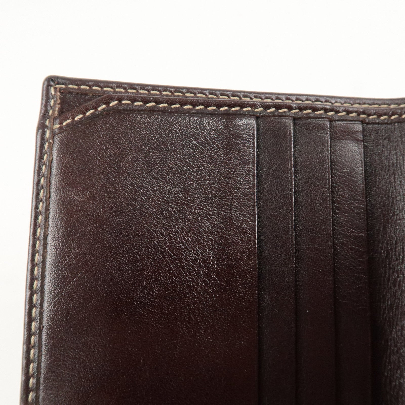 GUCCI Interlocking G Sherry Double Hook Bi-Fold Wallet 162760 Used