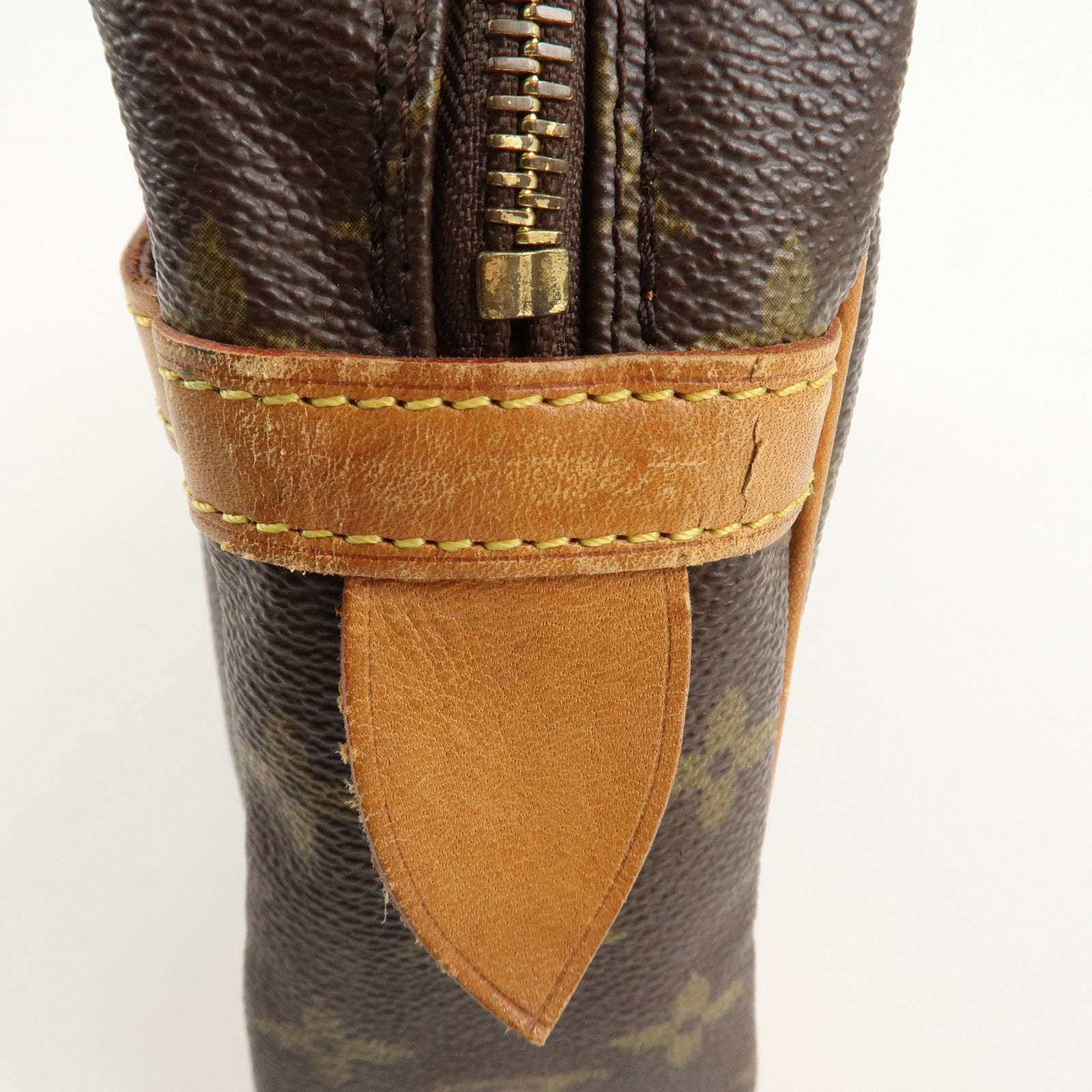 Louis Vuitton Monogram Compiegne 28 Pouch Clutch Bag Brown M51845 Used