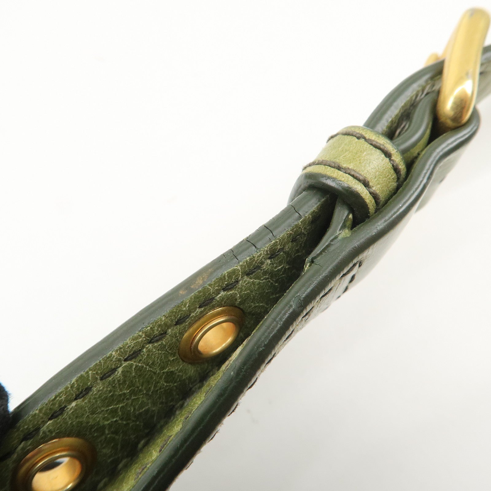 MIU MIU 2Way Bag Hand Bag Shoulder Bag Light Green RL0043