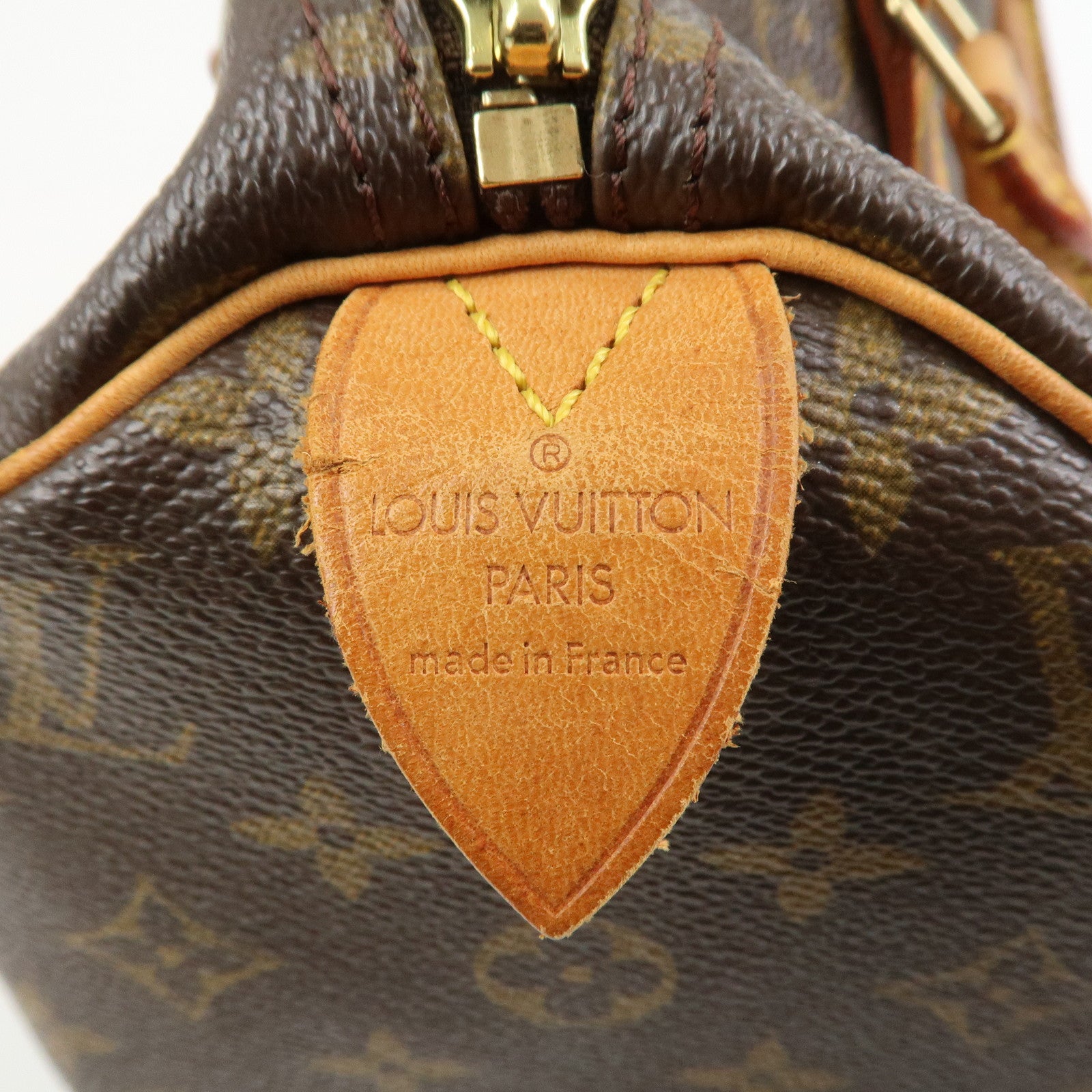 Louis Vuitton Monogram Speedy 30 Boston Bag Hand Bag Brown M41526