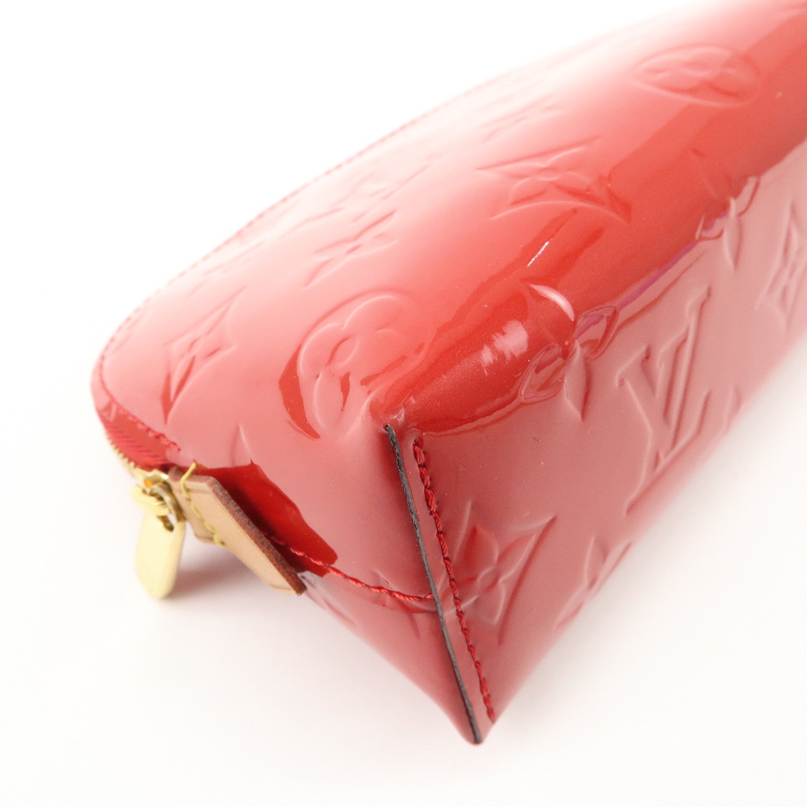 Louis Vuitton Monogram Vernis Leather Pochette Cosmetic PM M91496