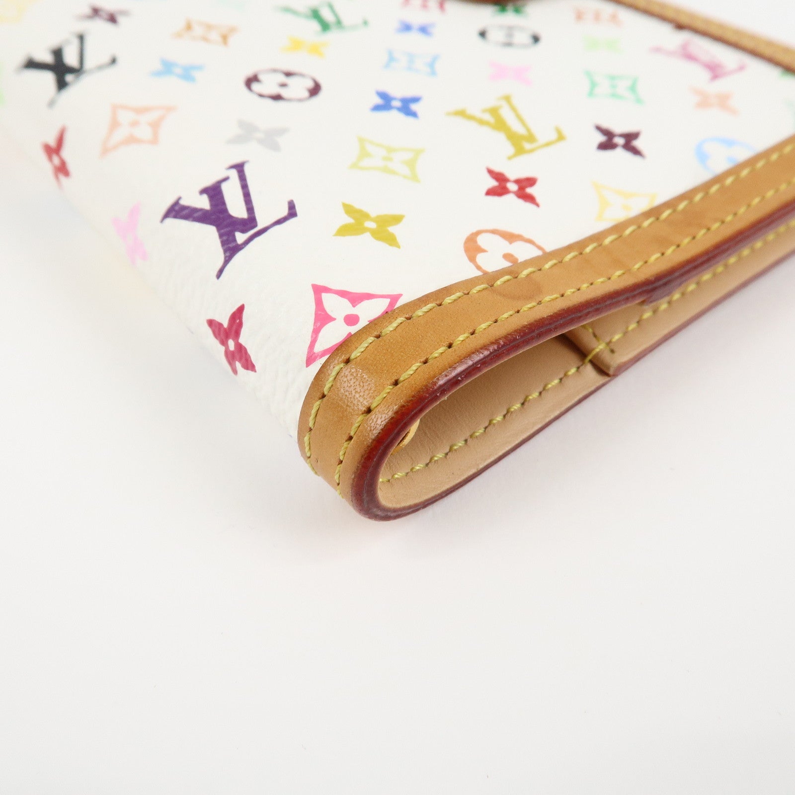 Louis Vuitton Monogram Multi Color Agenda PM Planner Cover R20896 Used