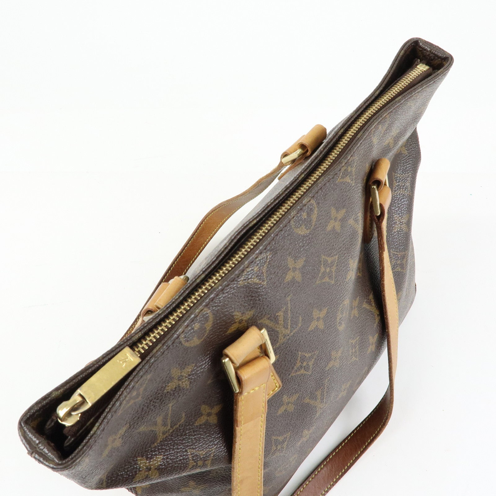 Louis Vuitton Monogram Cabas Piano Tote Bag Hand Bag M51148