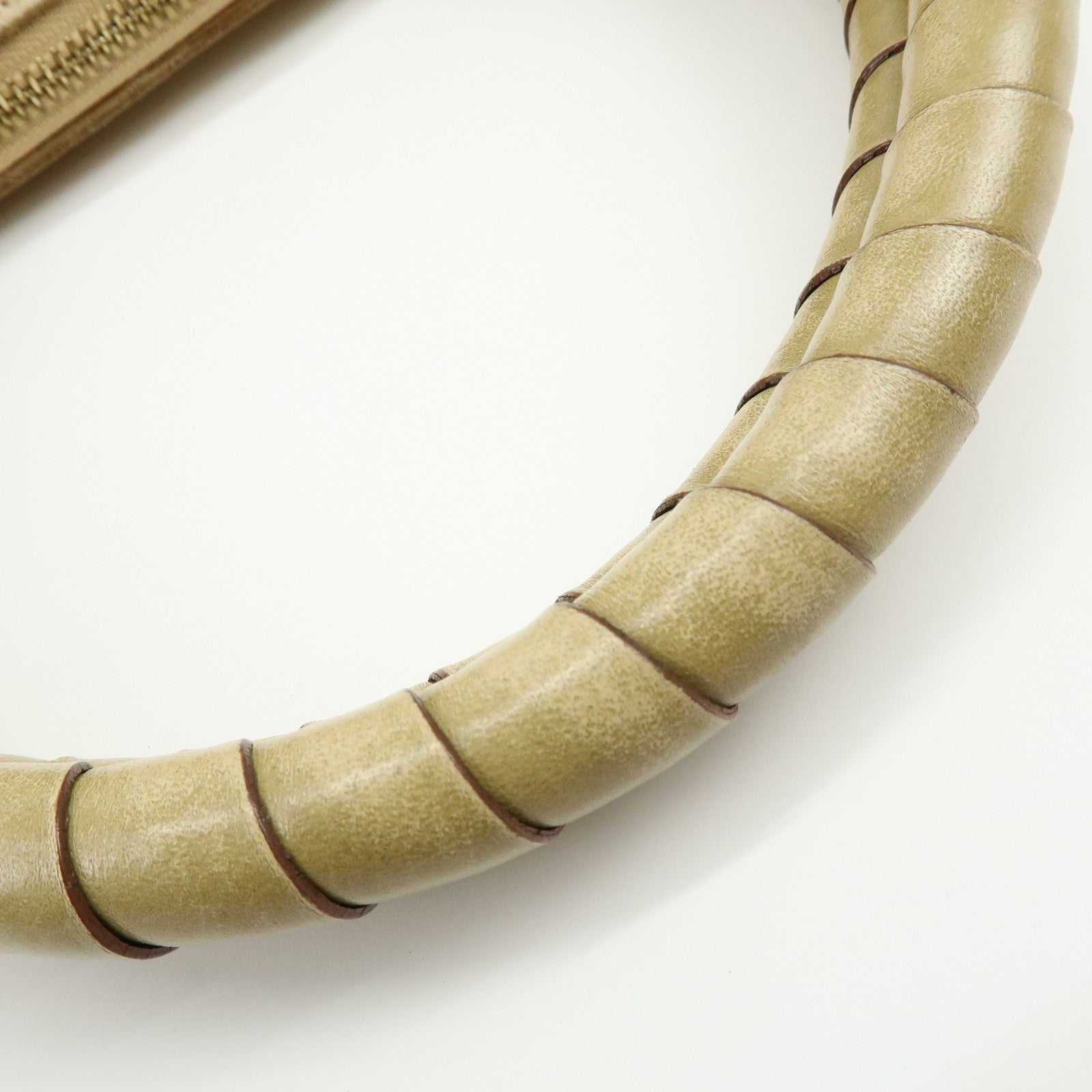 Chloe Mercy Leather Shoulder Bag Hand Bag Beige