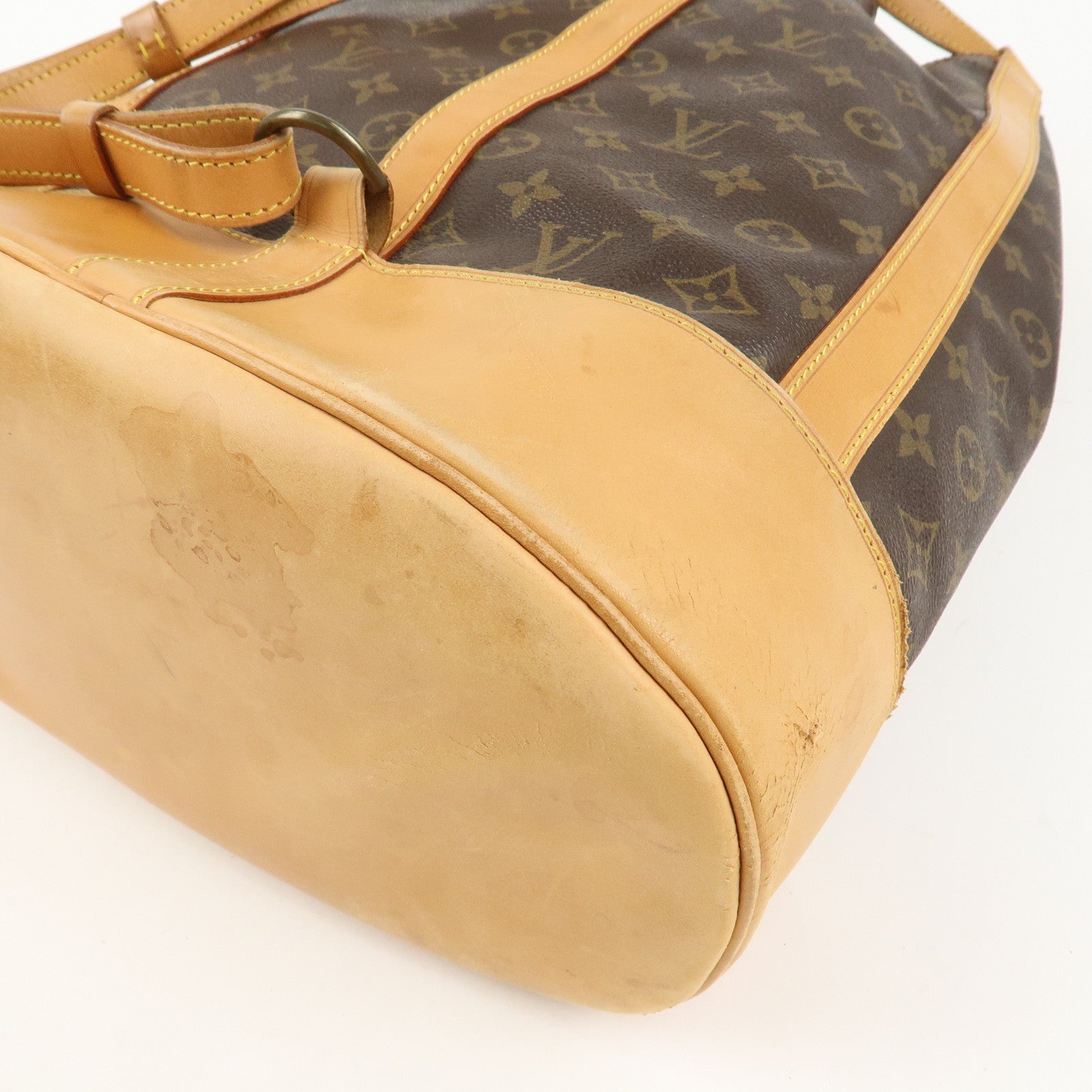 Louis Vuitton Monogram Randonnee GM Shoulder Bag Brown M42244