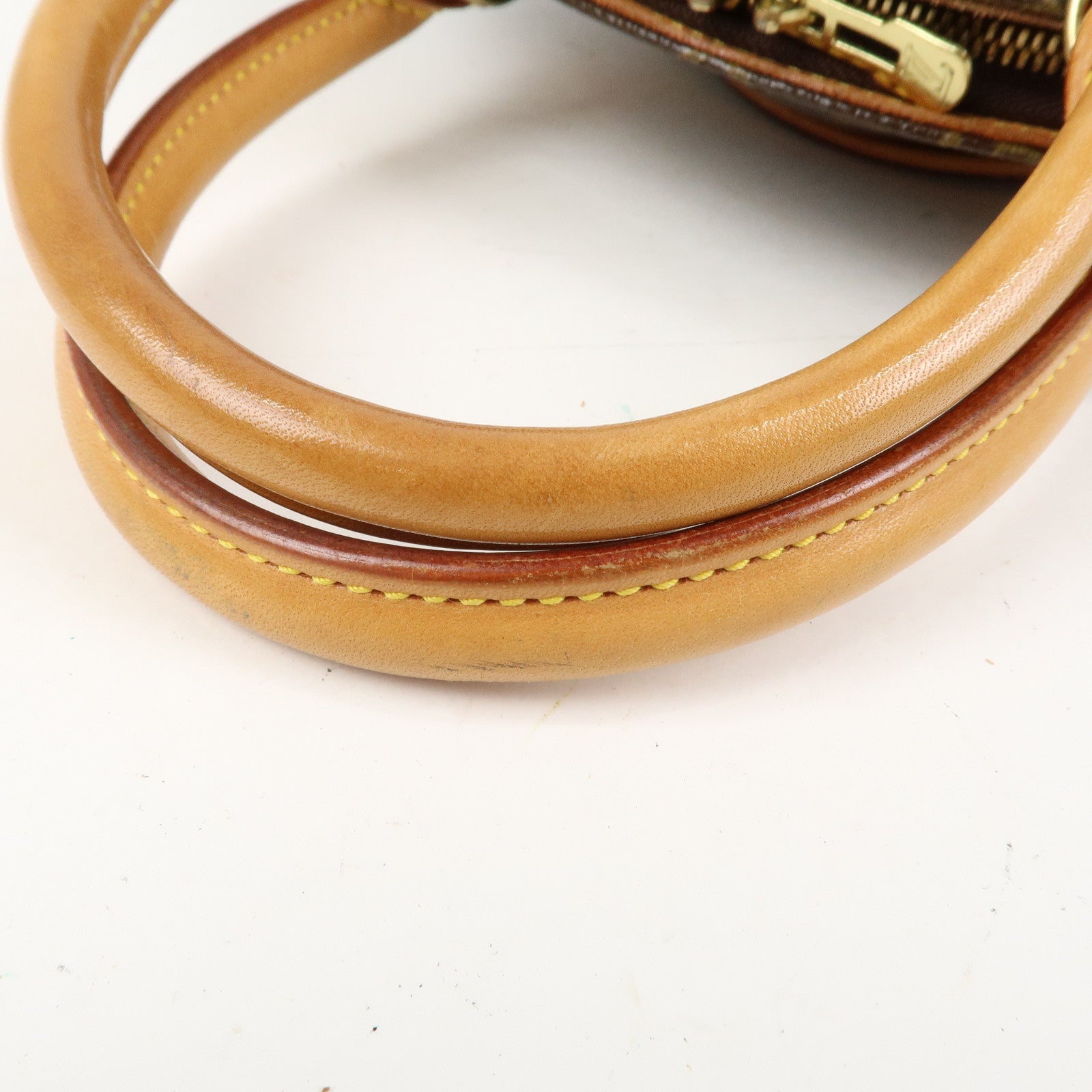 Louis Vuitton Monogram Ellipse PM Hand Bag Brown M51127