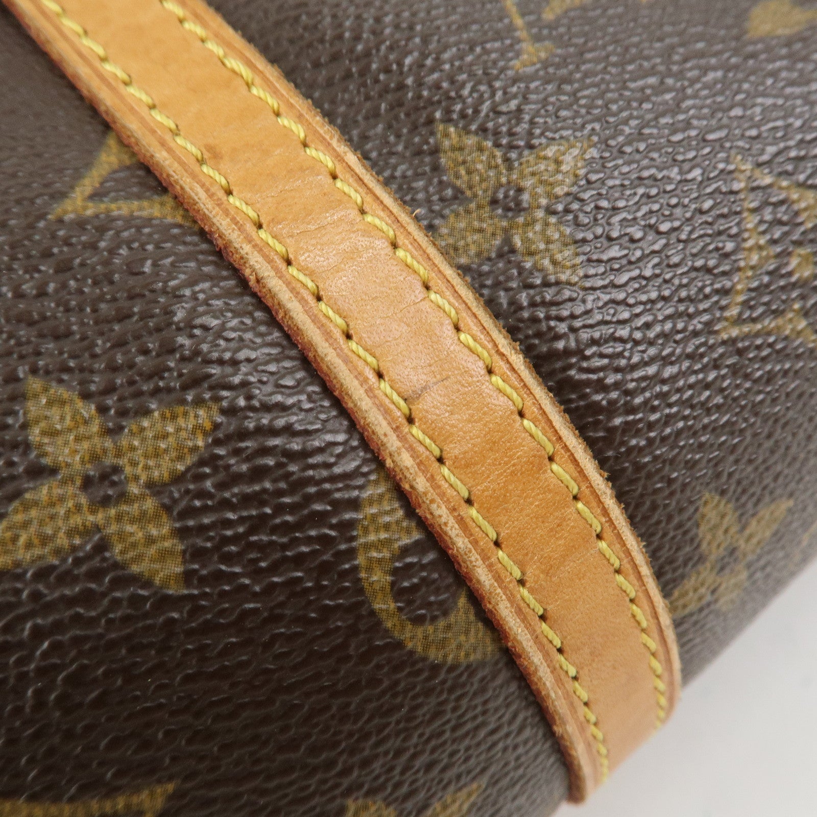 Louis Vuitton Monogram Papillon 30 Hand Bag Brown M51385