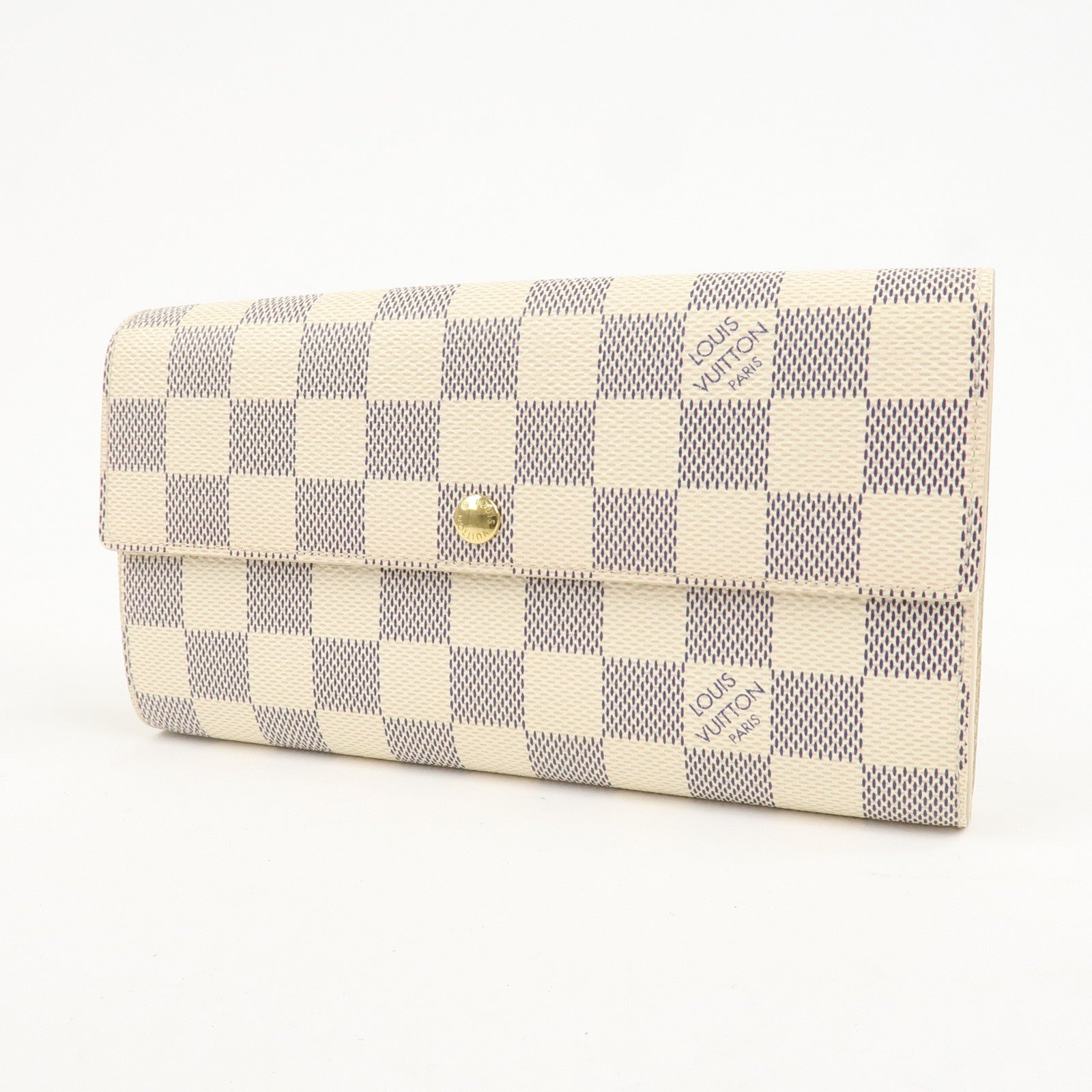 Louis Vuitton Damier Azur Portefeuille Sarah Long Wallet N61735