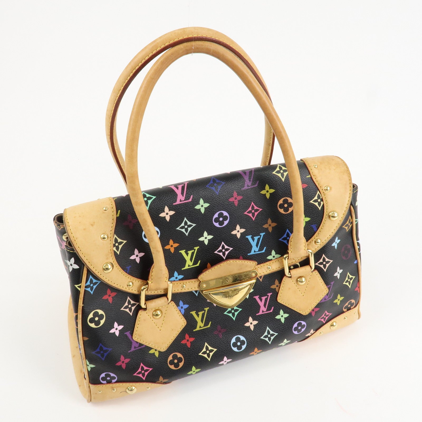 Louis Vuitton Monogram Beverly GM Shoulder Bag Noir M40202 Used