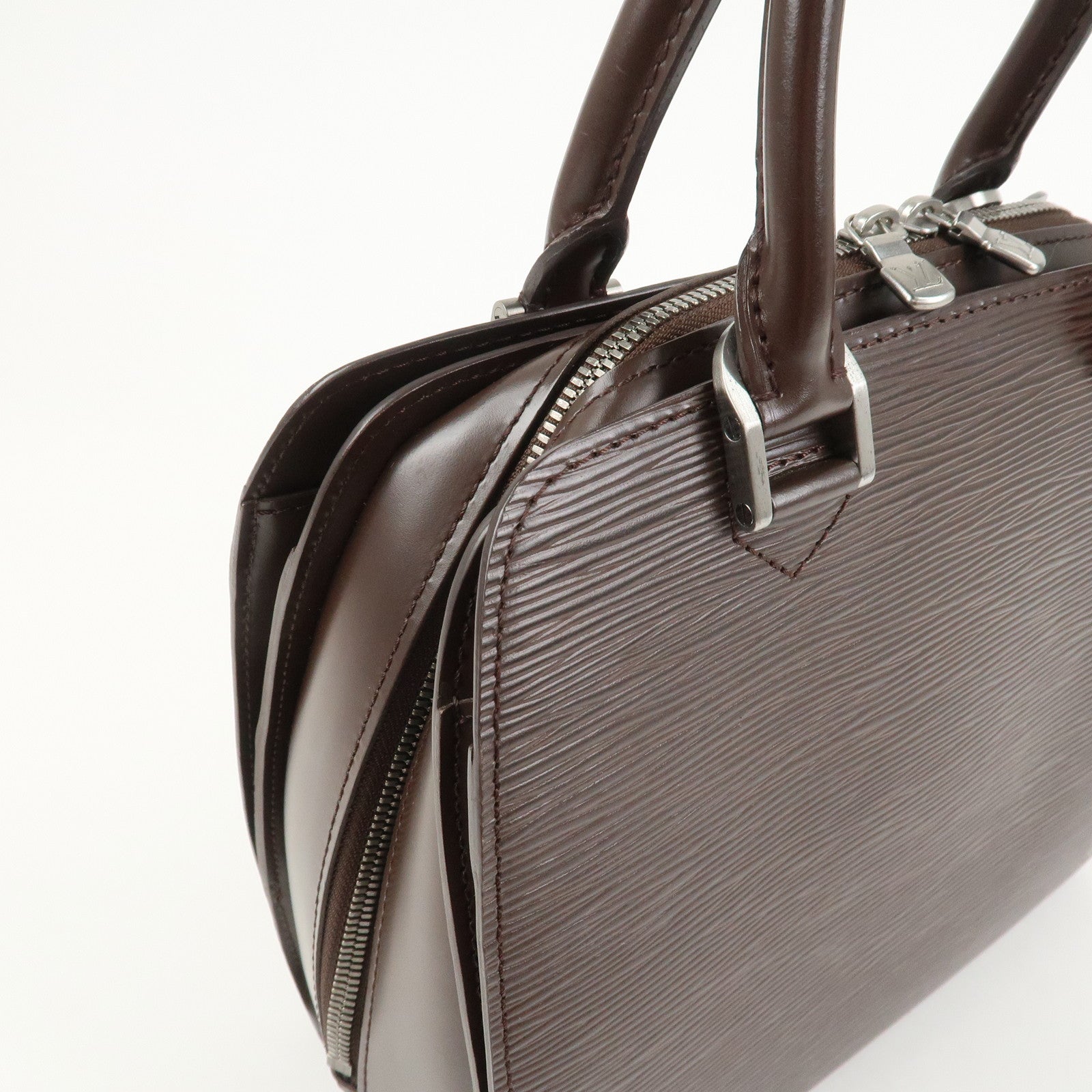 Louis Vuitton Epi Leather Pont Neuf Hand Bag Mocha Brown M5205D