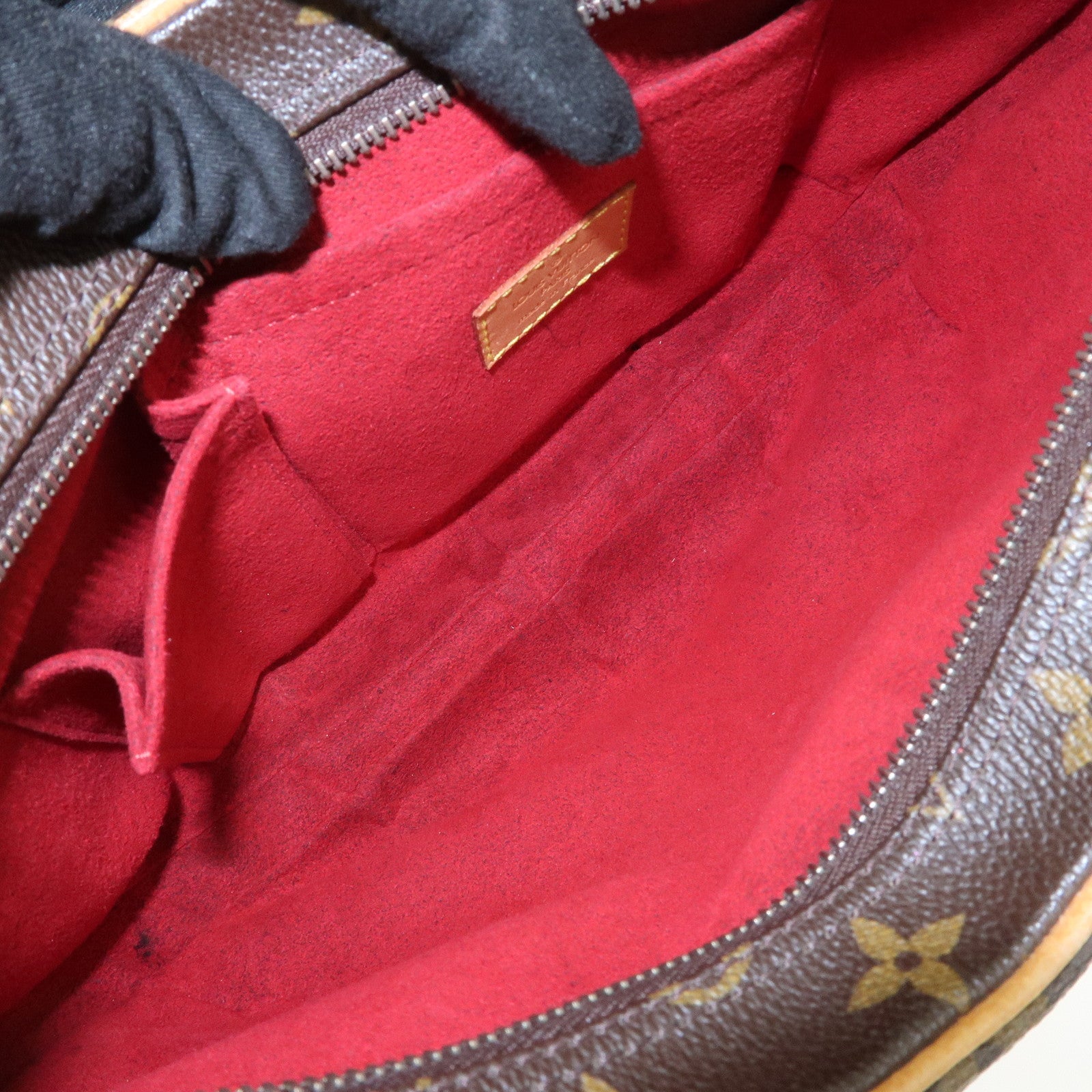 Louis Vuitton Monogram Croissant MM Shoulder Bag Brown M51512