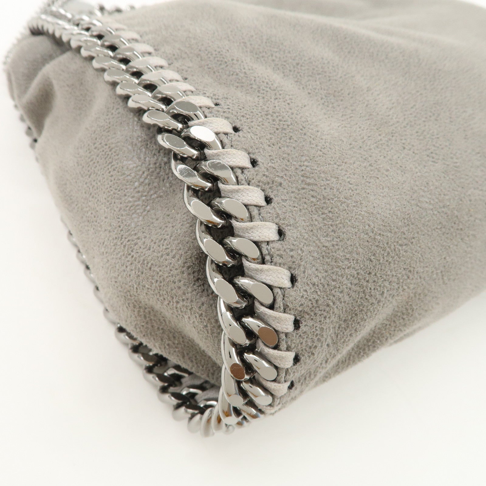 STELLA MCCARTNEY Polyester Falabella 2Way Bag Gray 371223