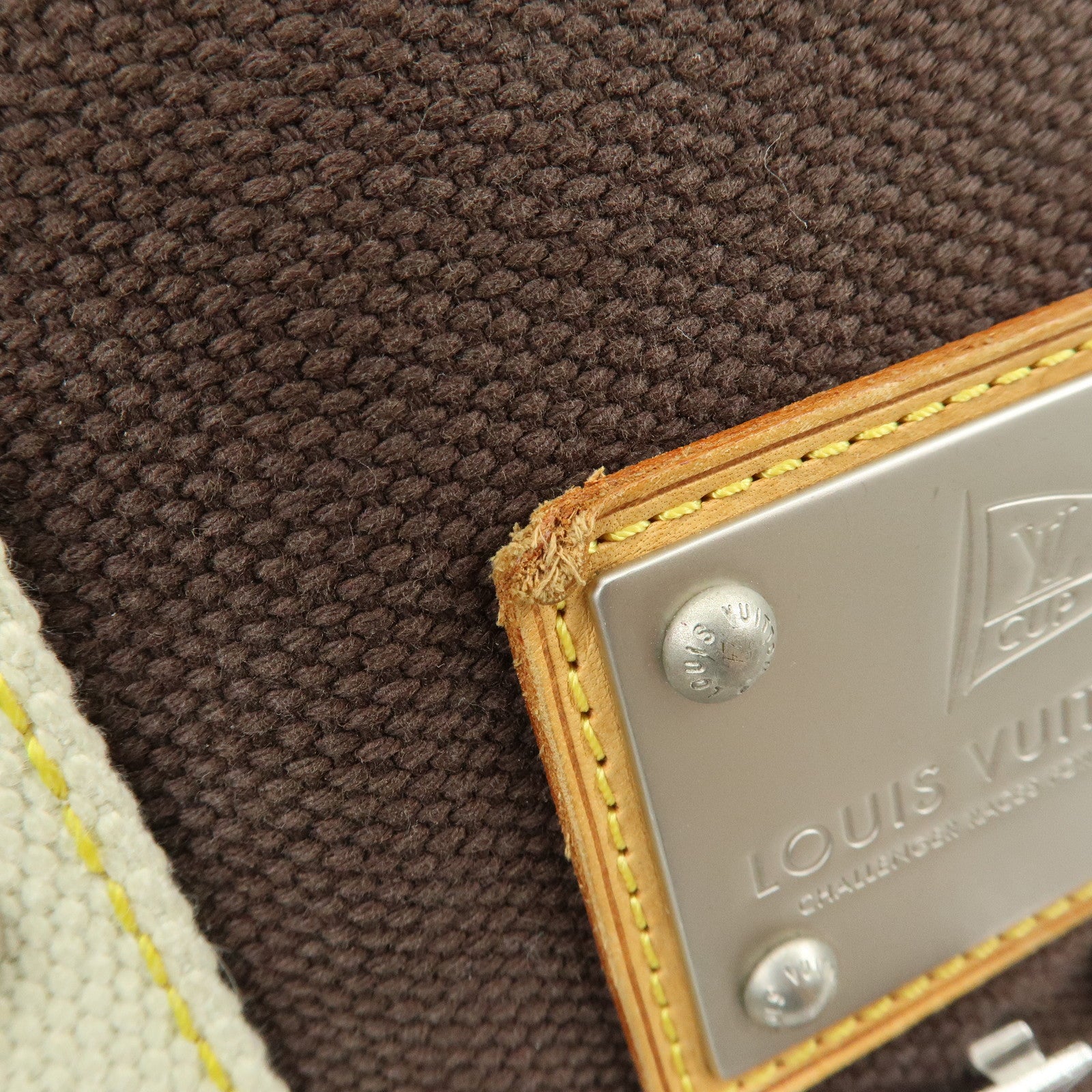 Louis Vuitton Antigua Besace PM Canvas Shoulder Bag Mocha M80661